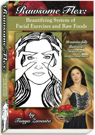 Facial exercises on the Rawsome Flex program are part of my daily routine