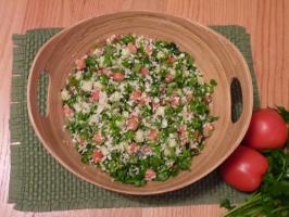 Raw Food Recipe: Cauliflower Tabbouleh