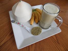 Raw Food Recipe: Banana Hemp Shake