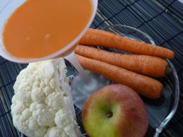 Raw Food Recipe: Cauliflower Carrot Juice