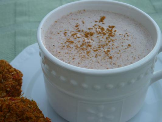 Raw Food Recipe: Raw Carob Cashew Cappuccino