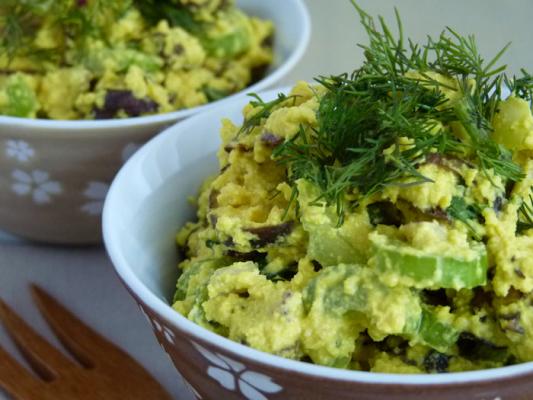 Raw Food Recipe: Creamy and Crunchy Sunchoke Salad