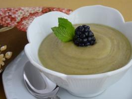 Raw Food Recipe: Kiwi Coconut Pudding
