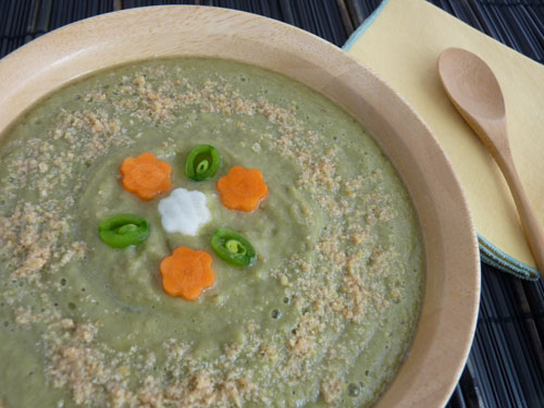 Raw Food Recipe: Sunchoke Pea Soup
