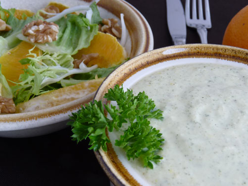 Raw Food Recipe: Hemp Coconut Salad Dressing