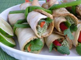 Raw Food Recipe: Aubergine Burritos