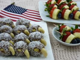 Raw Food Recipe: Patriotic Bird Bites and Poppers
