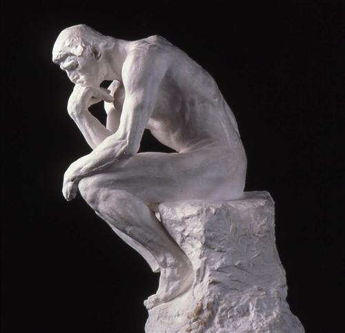 the thinker action figure