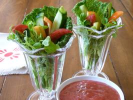 Raw Food Recipe: Veggie Wraps with Plum Ginger Sauce