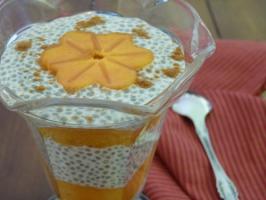 Raw Food Recipe: Persimmon Chia Pudding