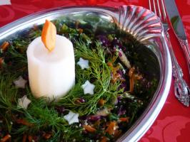 Raw Food Recipe: Sesame Kale Salad