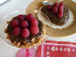 Raw Food Recipe: Sweetheart Raspberry Delight