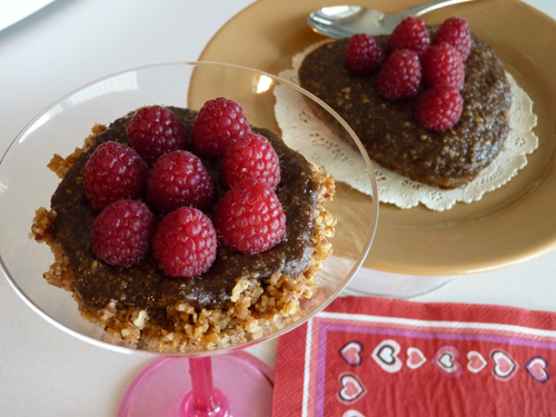 Raw Food Recipe: Sweetheart Raspberry Delight