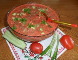Raw Food Recipe: Tomato Basil Borsch