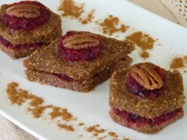 Raw Food Recipe: Cranberry Pecan Bites