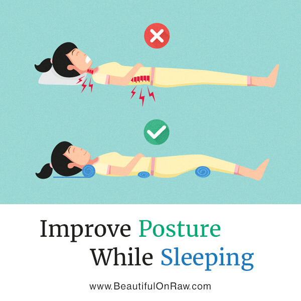 neck posture while sleeping