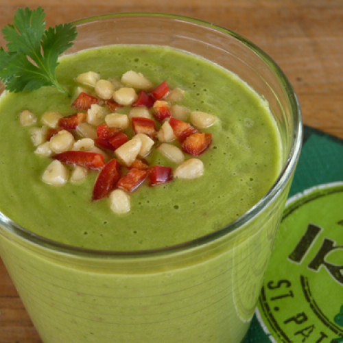 Creamy Cilantro Smoothie Beautiful On Raw