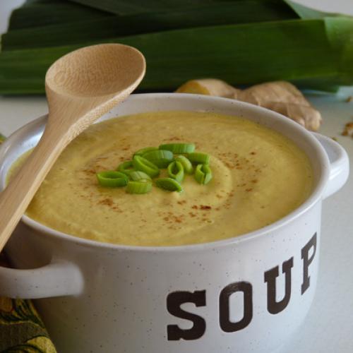 Creamy Leek Soup | Beautiful On Raw
